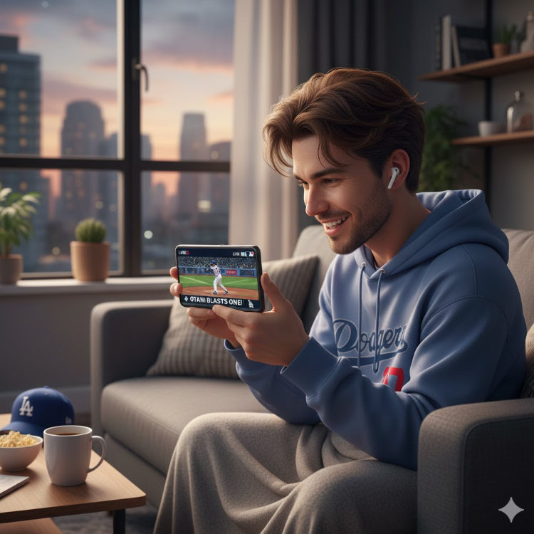모바일로 MLB 중계 보는 사람 class= 모바일로 MLB 중계 보는 사람
