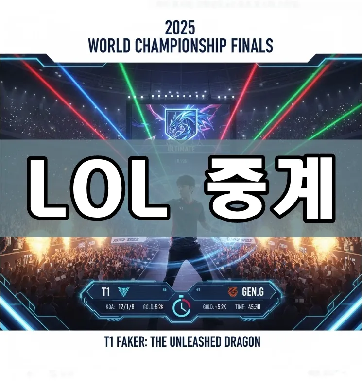 LOL 중계 LOL 중계