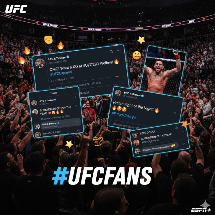 UFC UFC Prelims: A Comparison' 이미지는 **얼리 프릴림(Early Prelims)**과 **스탠다드 프릴림(Standard Prelims)**의 차이를 명확히 보여줍니다.