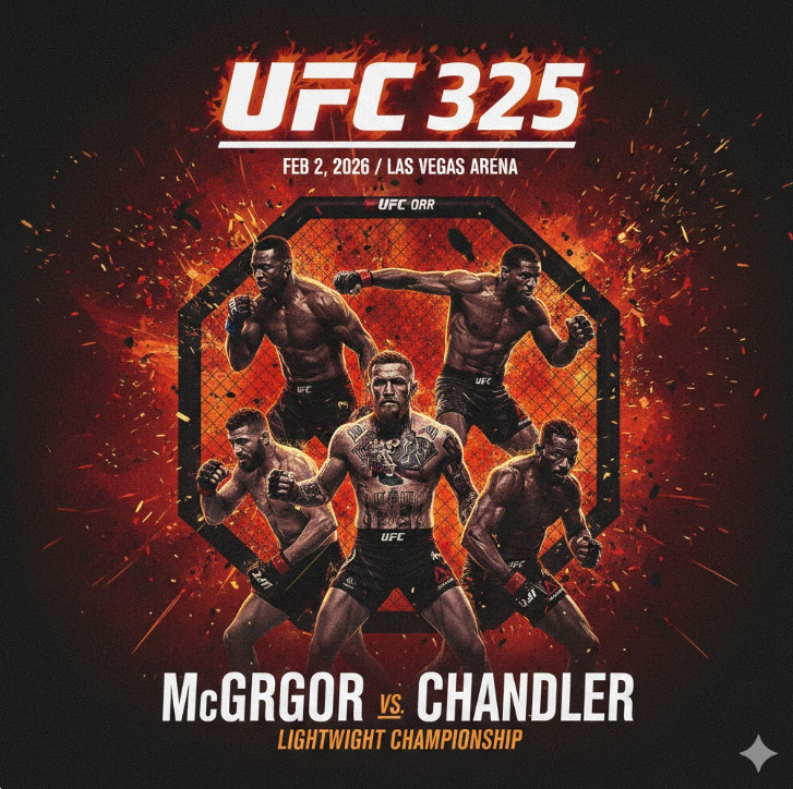 UFC 325 표지 UFC 325 표지